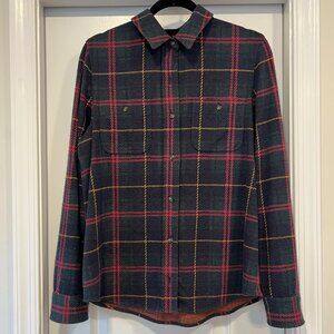 Faherty Legend Sweater Shirt in Outer Limits Plaid